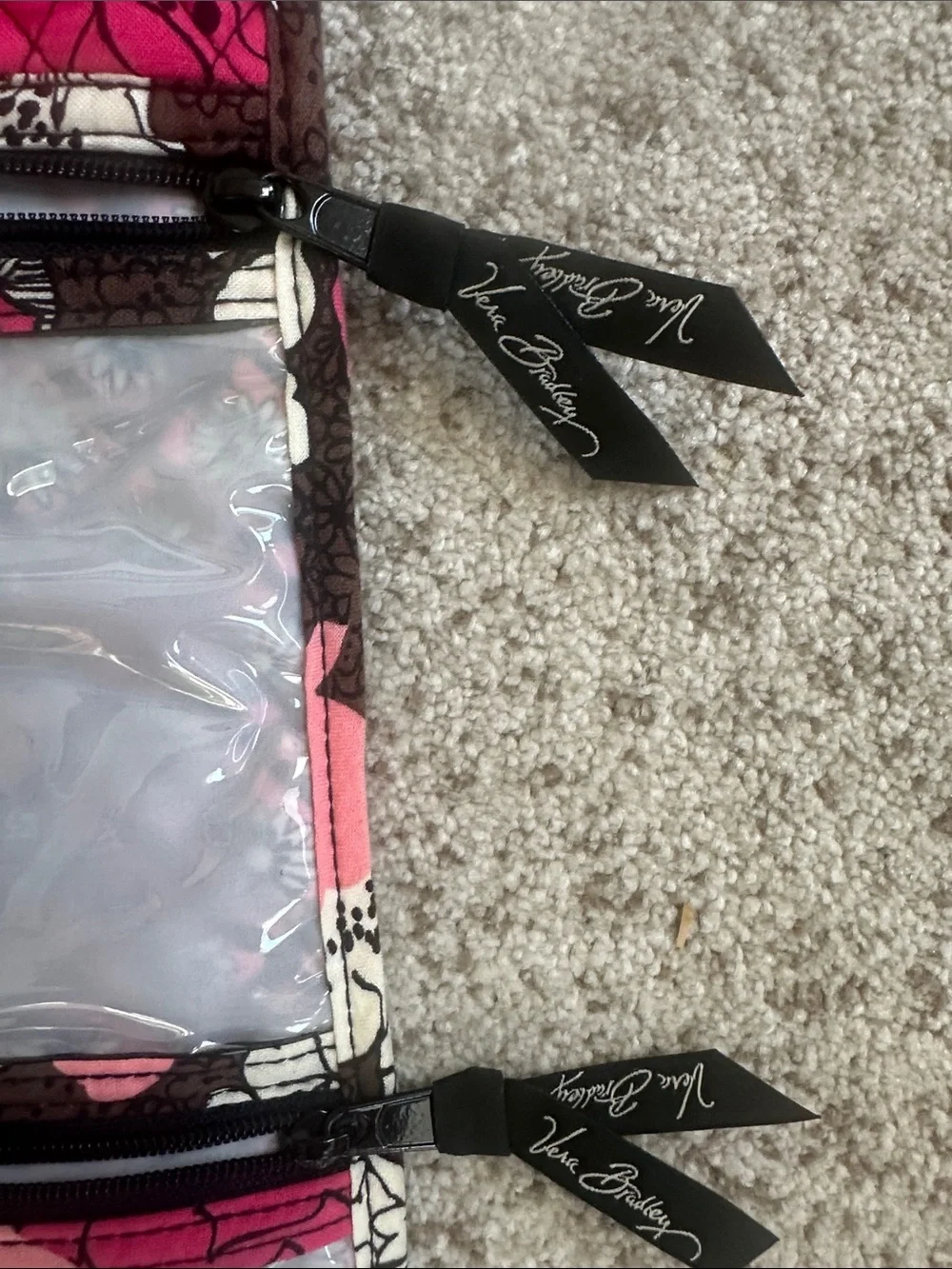 Vera Bradley pink white